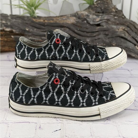 RARE!! Converse Mens Chuck Taylor (RED)ESIGN DESI(RED) Ox Canvas Skate Shoe - Picture 3 of 11